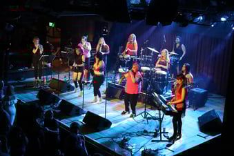Sabrosas Latin Orchestra - Belly Up Tavern - Onstage 2