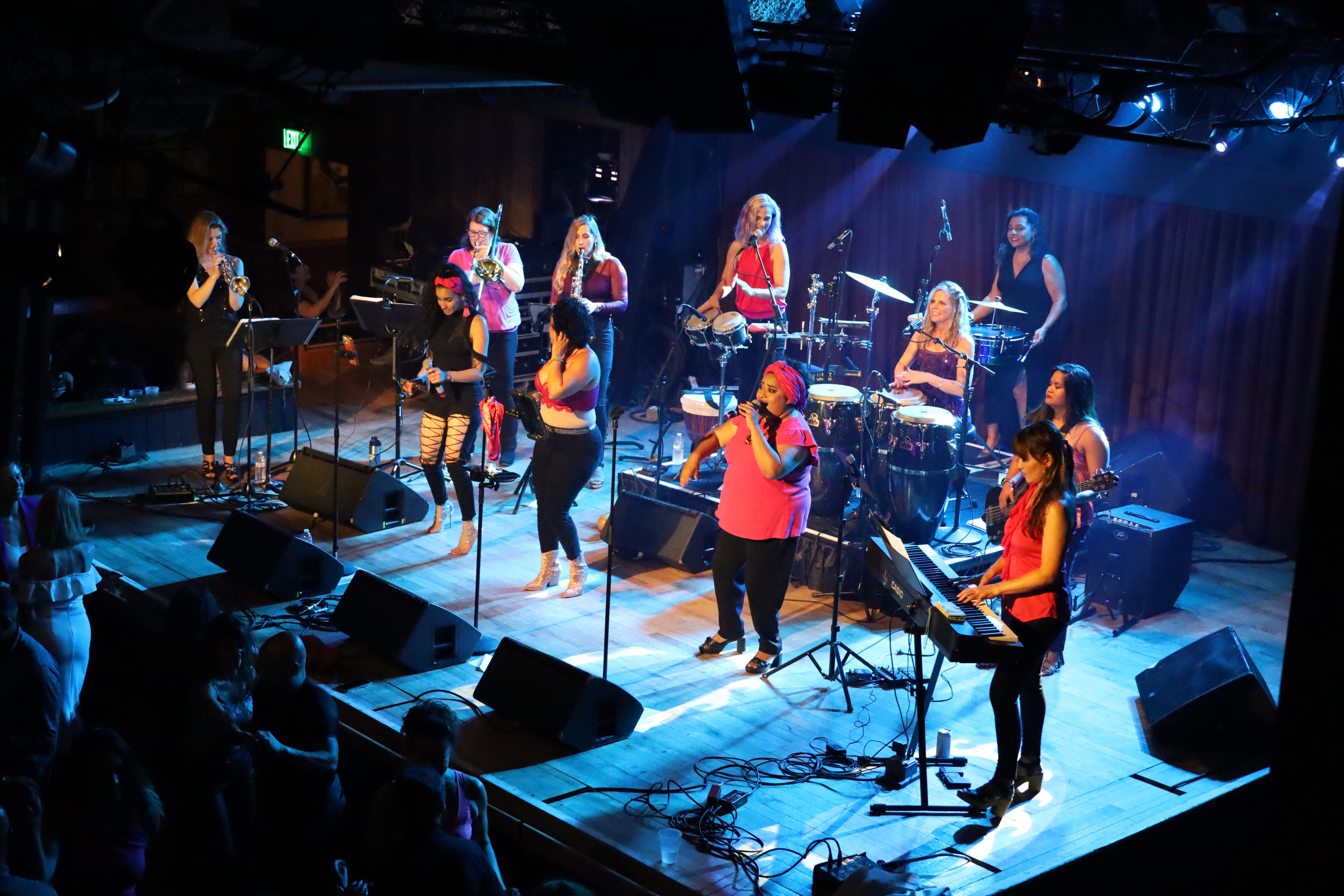 Sabrosas Latin Orchestra - Belly Up Tavern - Onstage 2