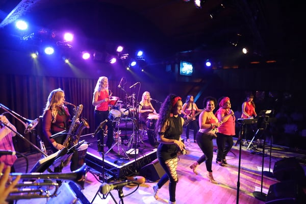 Sabrosas Latin Orchestra - Belly Up Tavern - Onstage